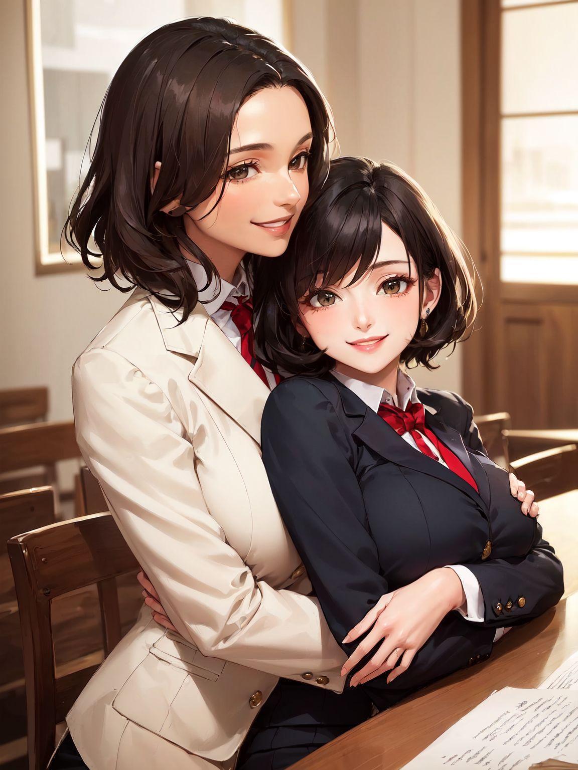 美人母娘