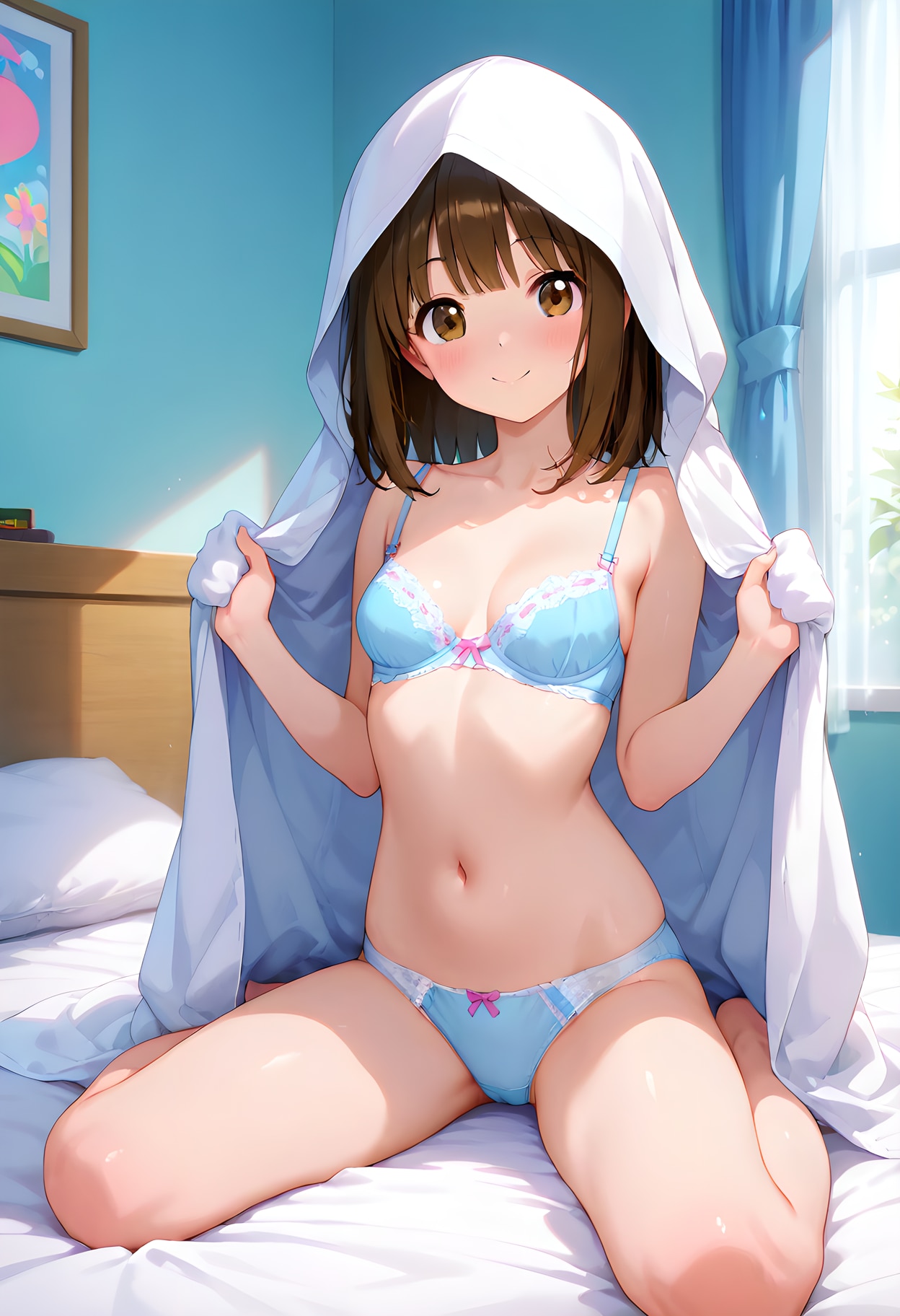 あざといポーズの妹ちゃん