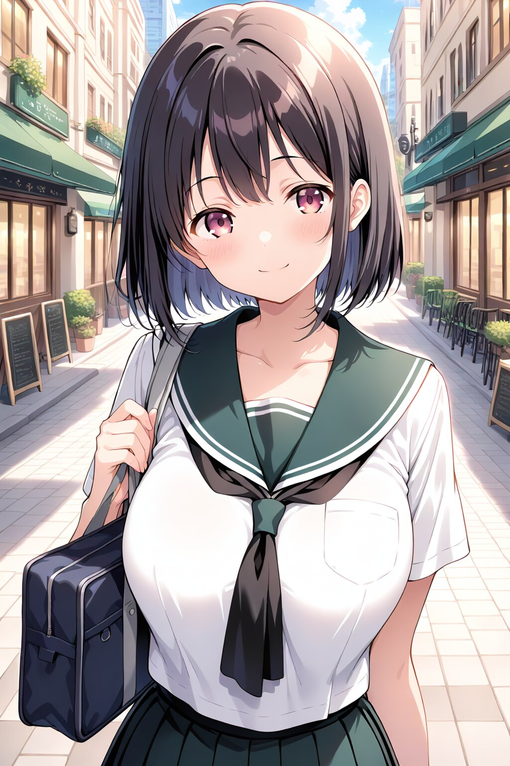 セーラー服の女の子