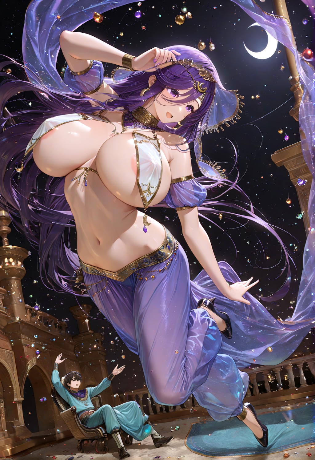 月夜の舞姫 〜薄衣の踊り子は夜に囚われ、愛に解かれる〜、が公開されました【宣伝】
