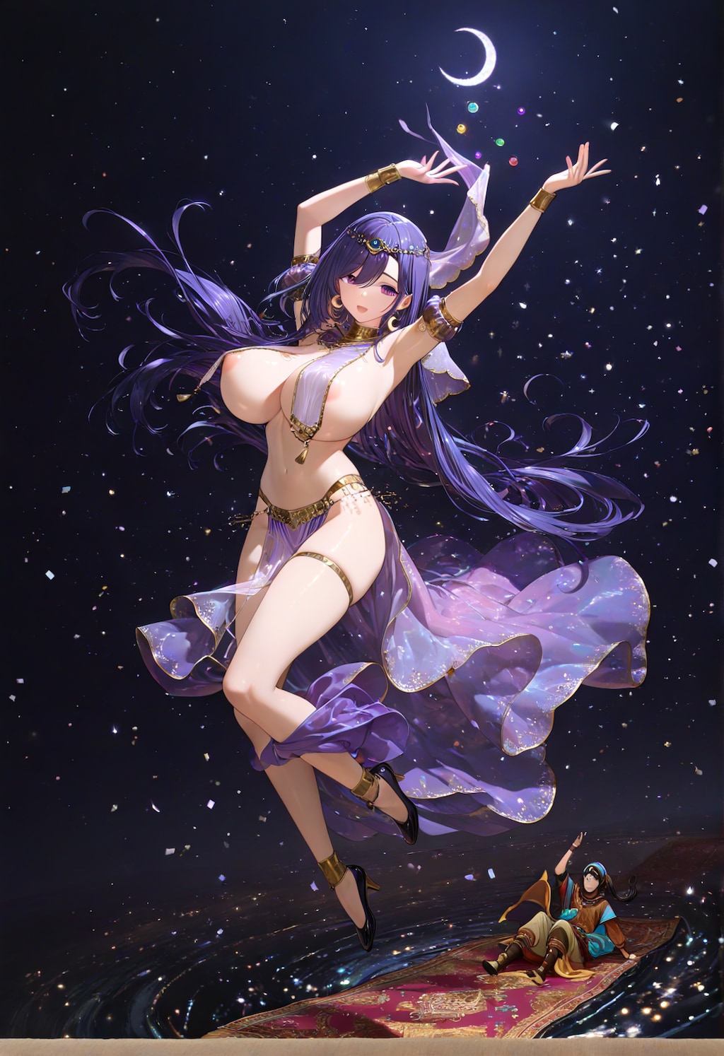 月夜の舞姫 〜薄衣の踊り子は夜に囚われ、愛に解かれる〜、が公開されました【宣伝】