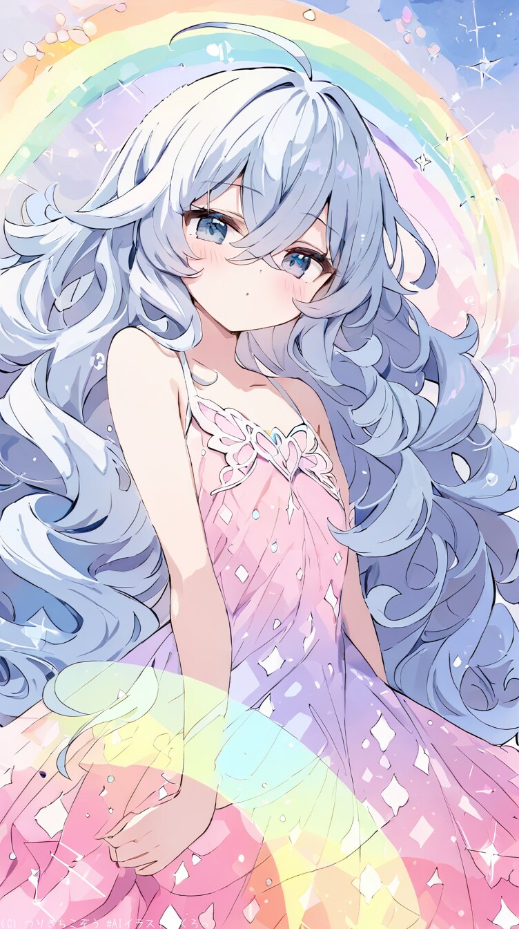 かわいい蝶々コーデの女の子