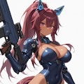 十二支サイボーグ娘「午」 4枚目