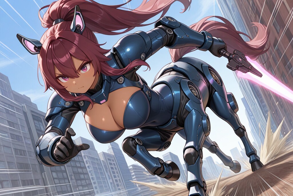 十二支サイボーグ娘「午」