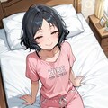 寝起きの女の子 2枚目