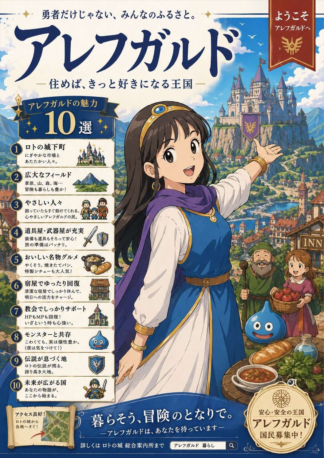 みんなアレフガルドで暮らそう