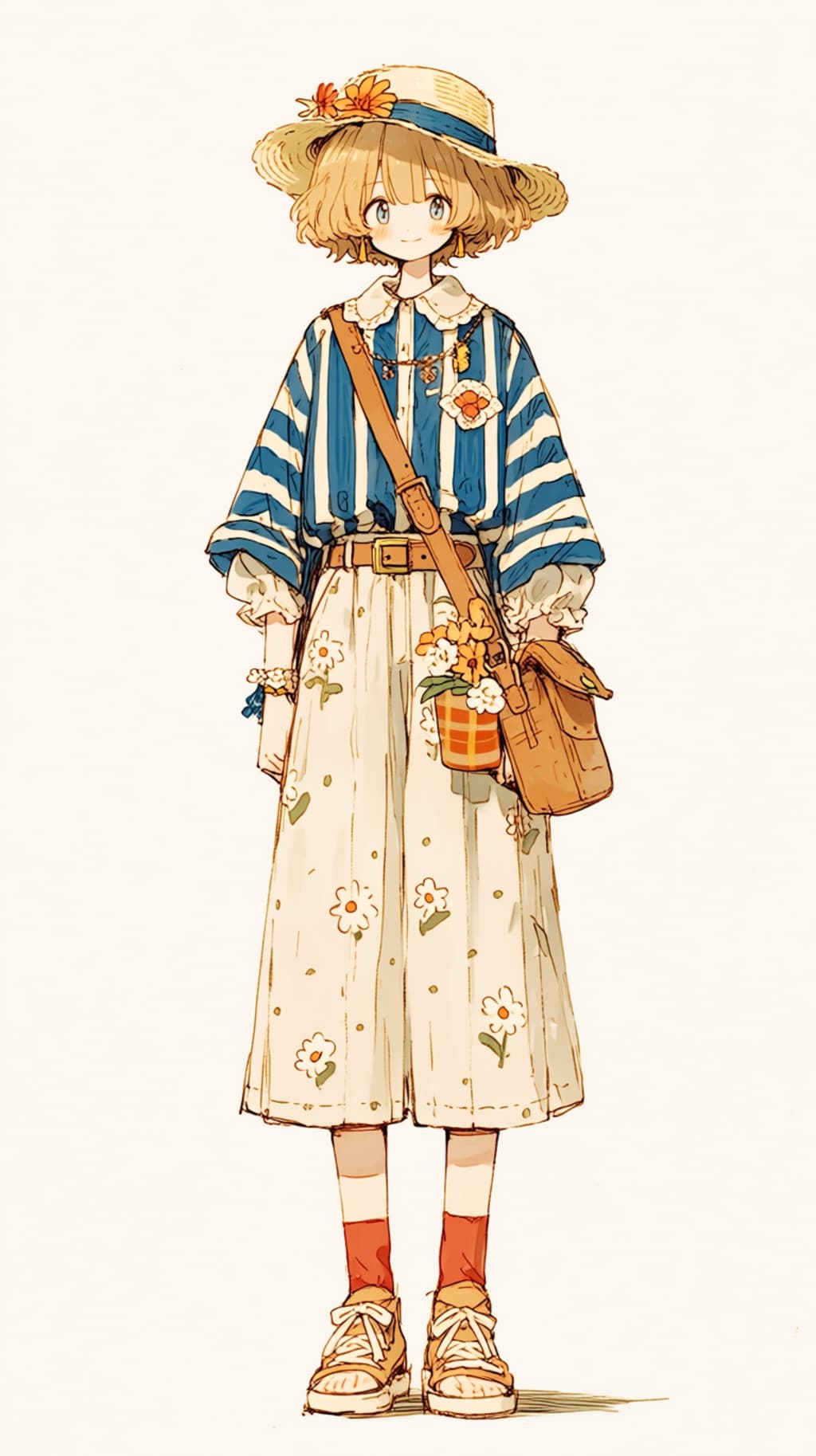 理想の夏コ－デの女の子👒