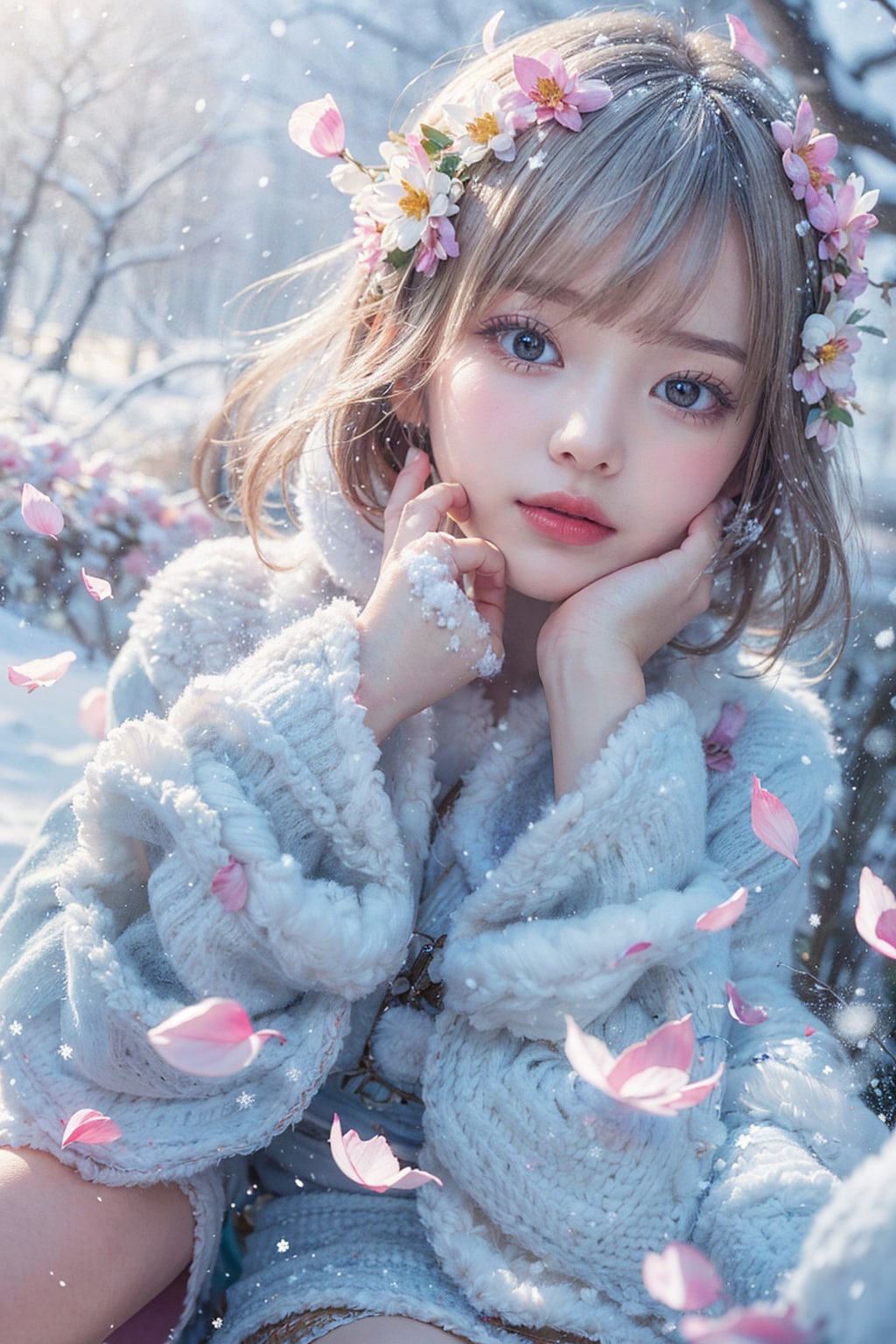雪の華