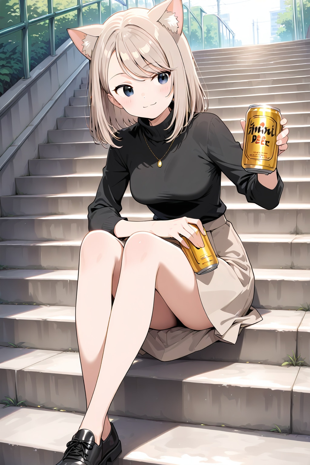 ネコ娘のムギちゃん🐈✨２２ | の人気AIイラスト・グラビア