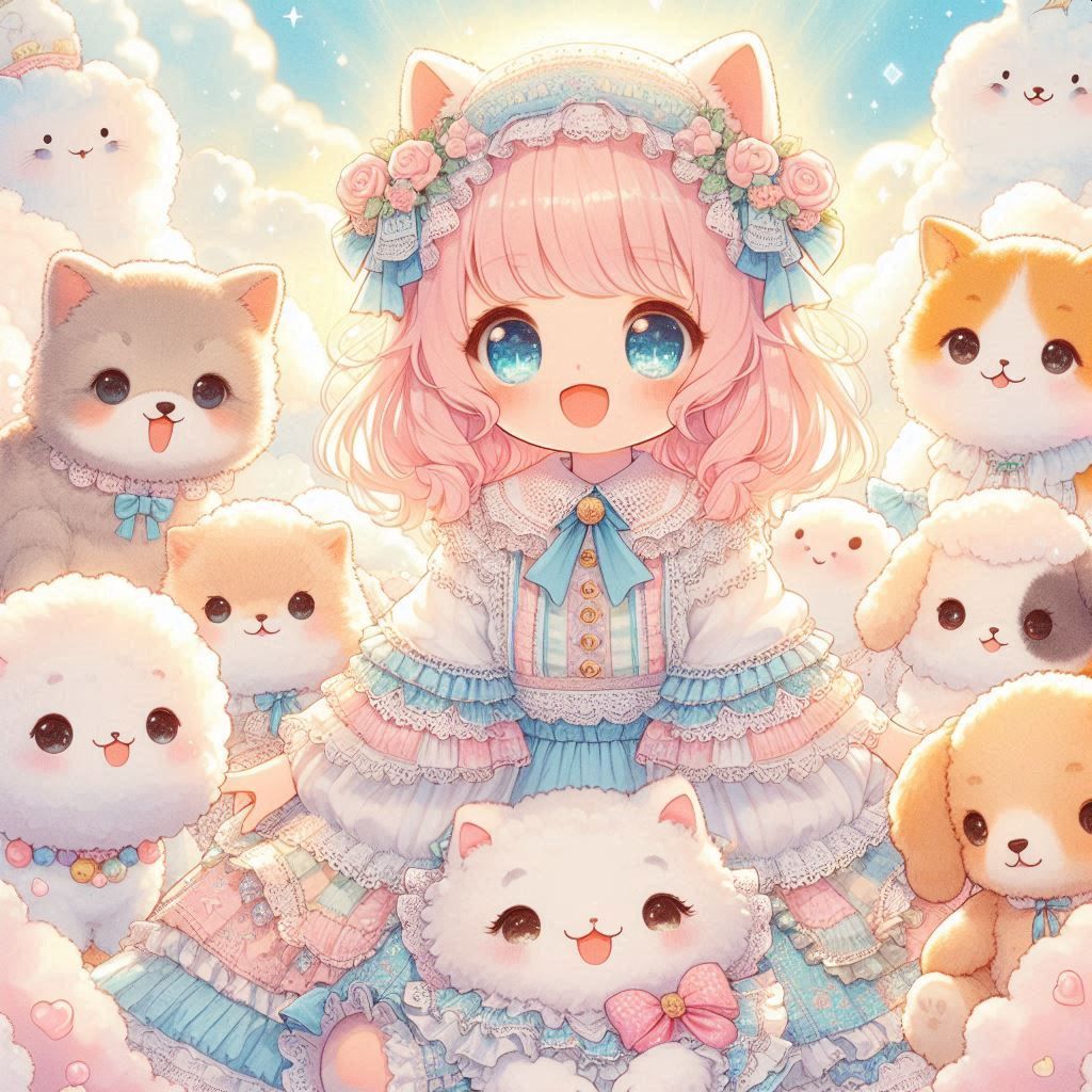 ふわふわフリフリ