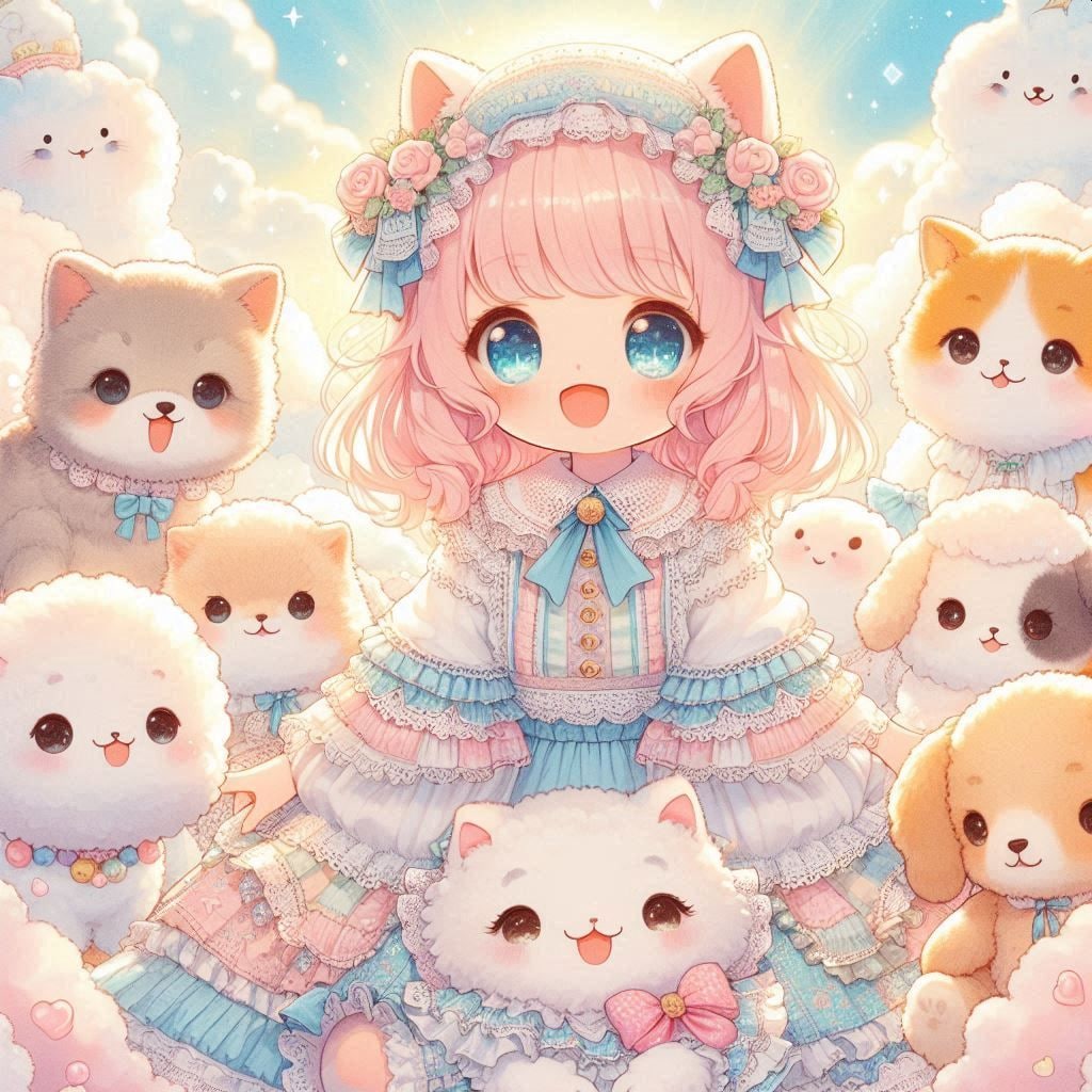 ふわふわフリフリ