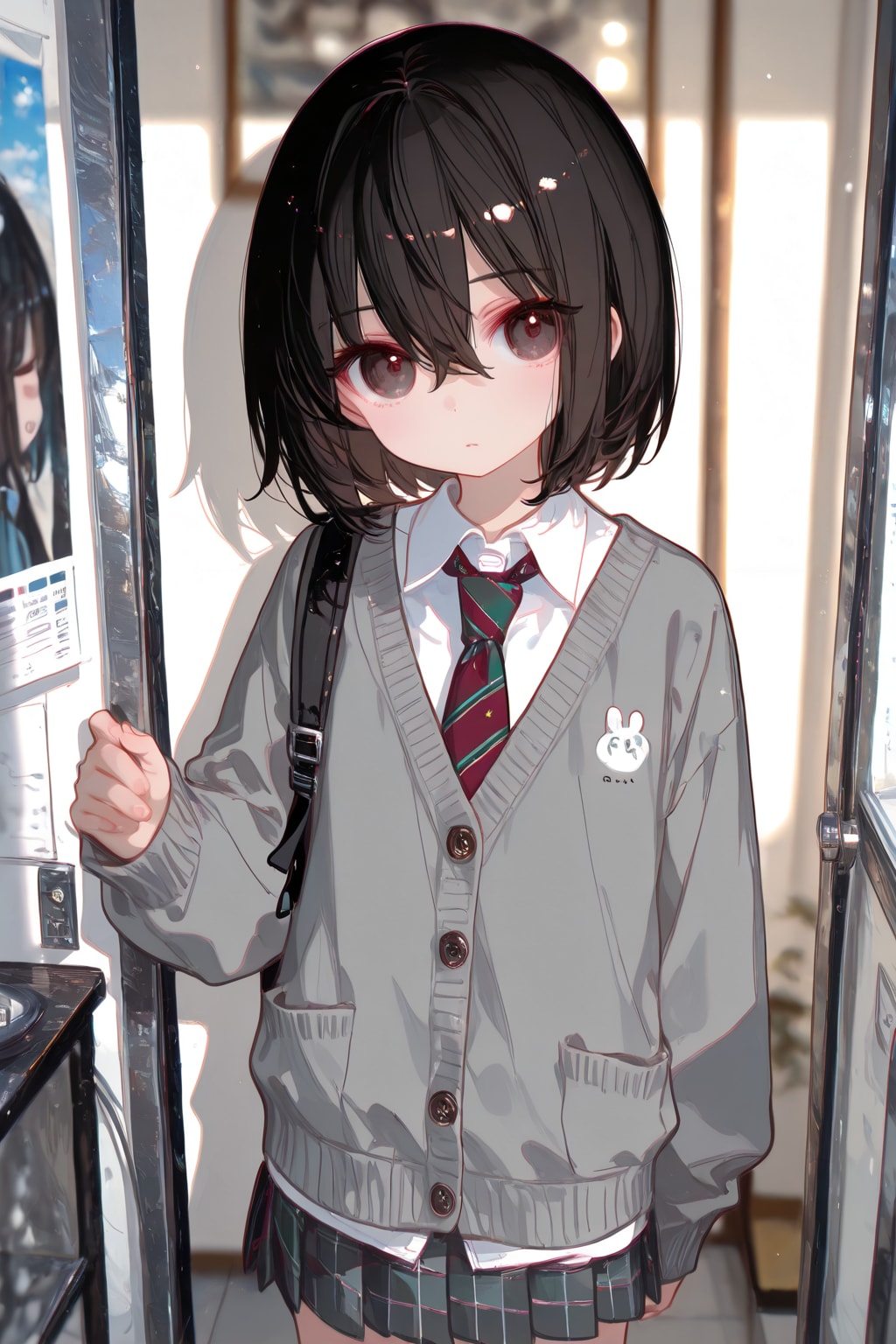 拘束されるショートちゃん