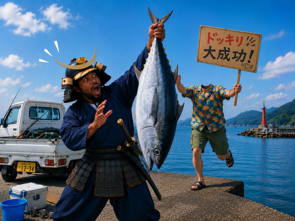 YASUKEさんと堤防釣り！🎣