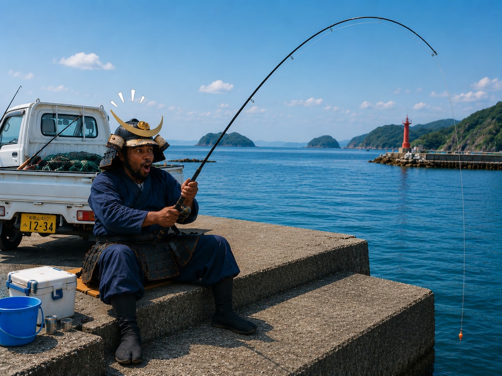 YASUKEさんと堤防釣り！🎣