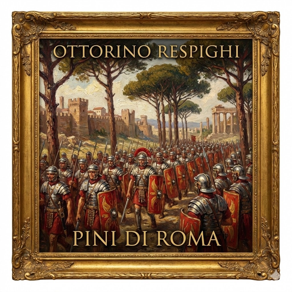 レスピーギ作曲交響詩ローマの松 | の人気AIイラスト・グラビア