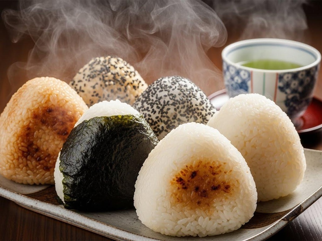 摩訶不思議食堂のおにぎりセット