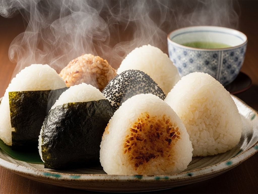 摩訶不思議食堂のおにぎりセット