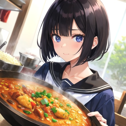 正月明けのカレー | の人気AIイラスト・グラビア
