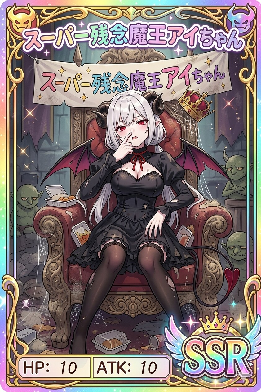 SSRスーパー残念魔王アイちゃん