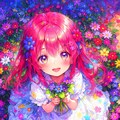 一面の花畑 5枚目