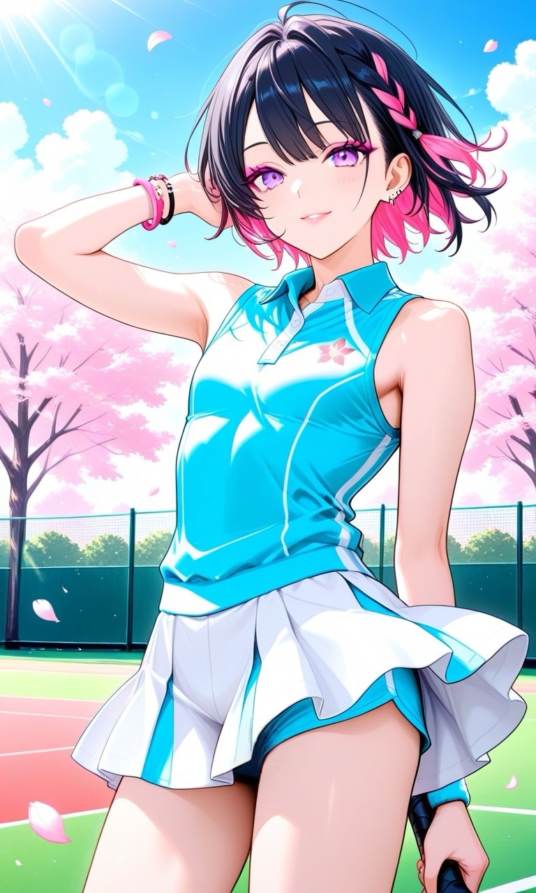 可愛い男の子〜テニス編〜 | の人気AIイラスト・グラビア