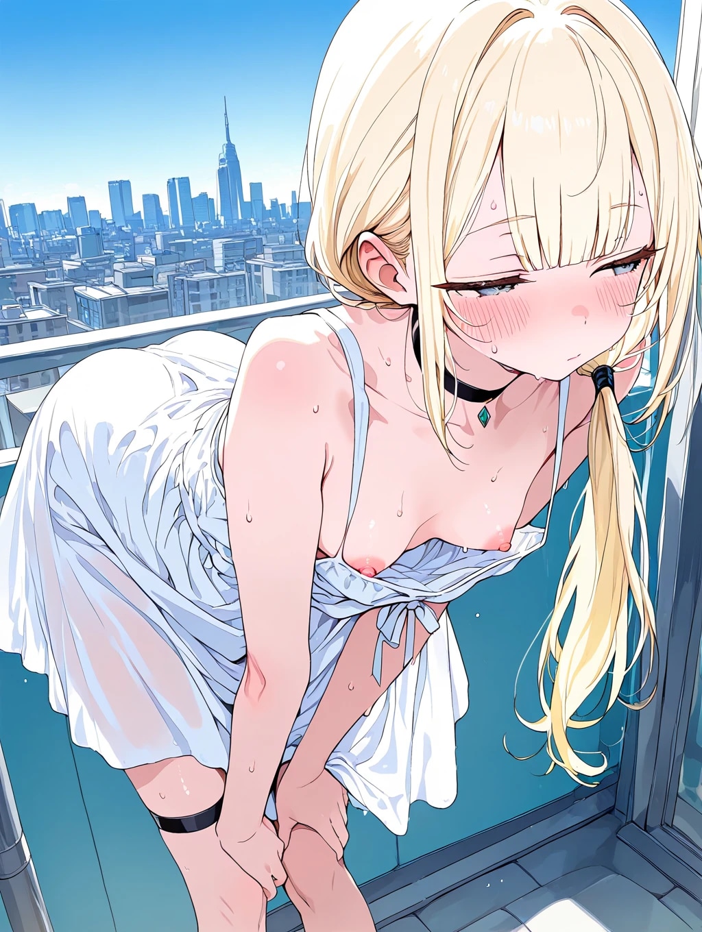 金髪ローポニーちゃんのちくチラ