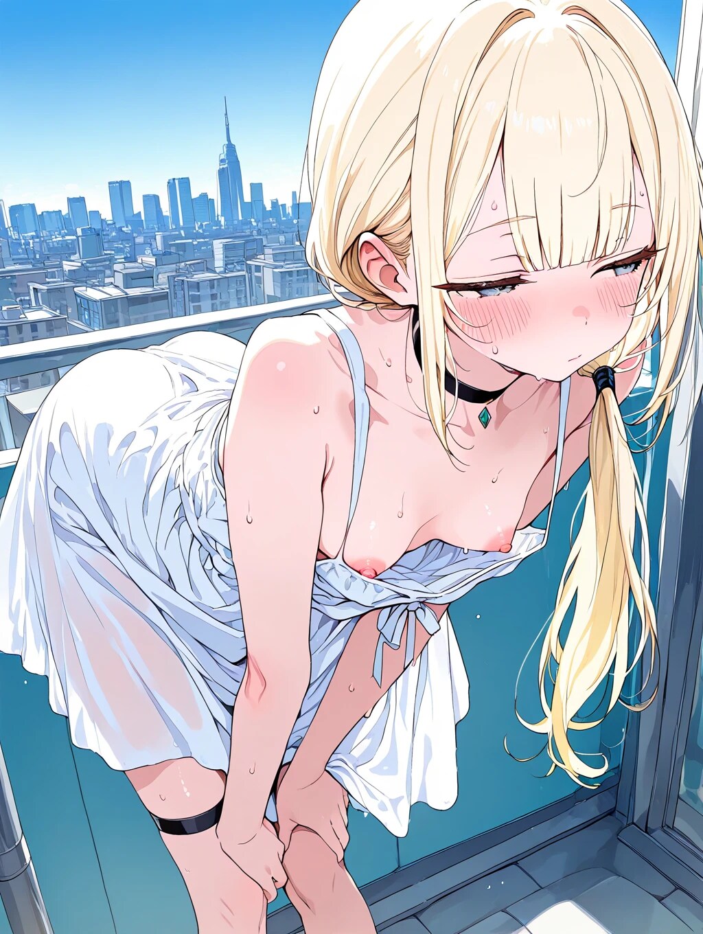 金髪ローポニーちゃんのちくチラ