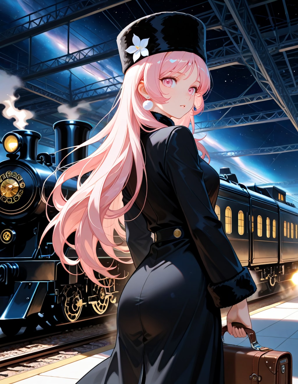 汽車は闇を抜けて