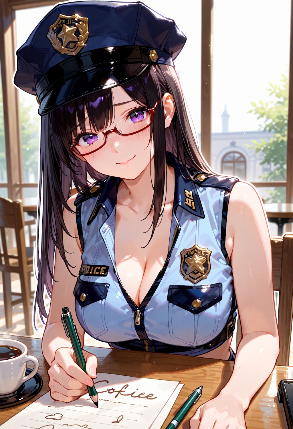 婦警さんデー。