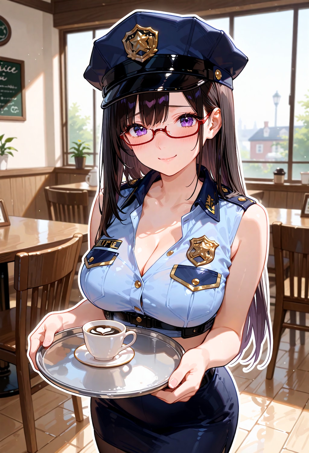 婦警さんデー。