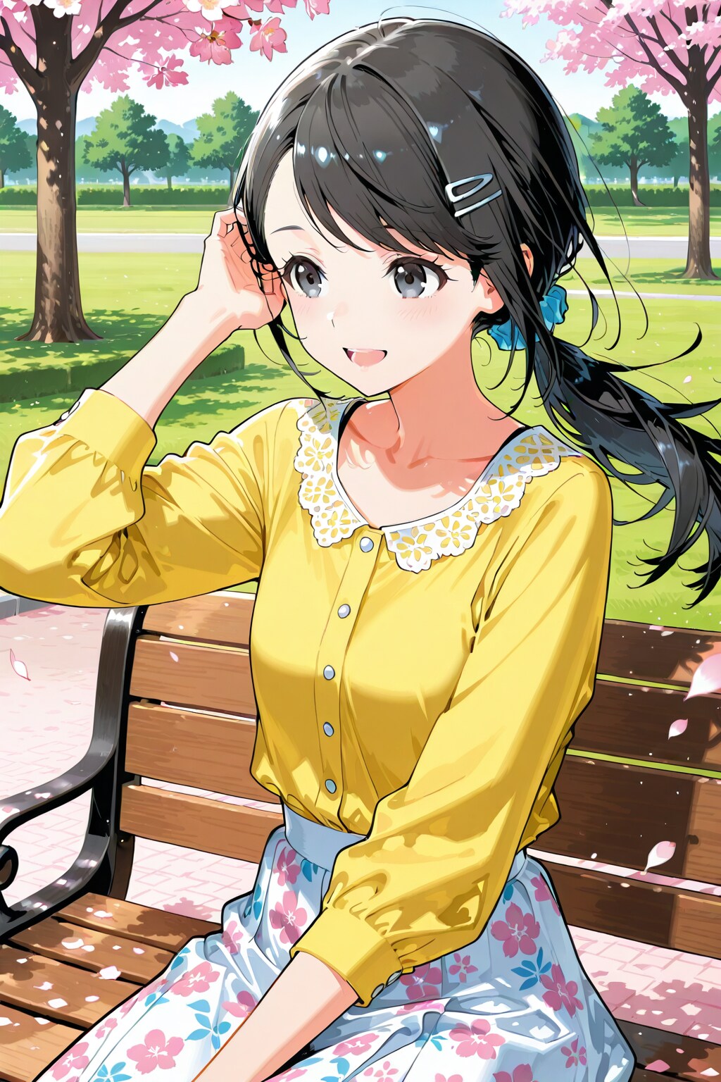 うちの子オリジナル：美咲（長女）ちゃん🌸✨13 | の人気AIイラスト・グラビア