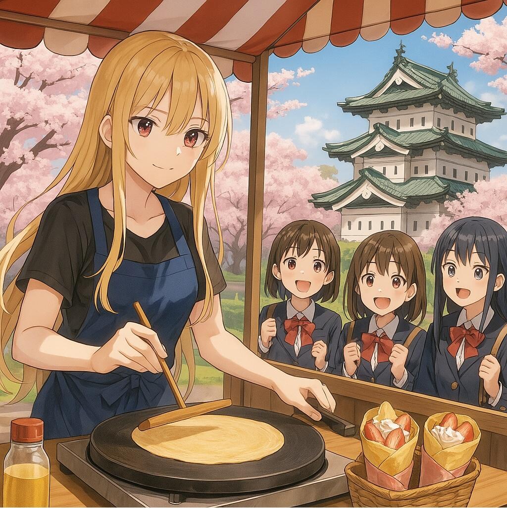 弘前城の花咲く約束