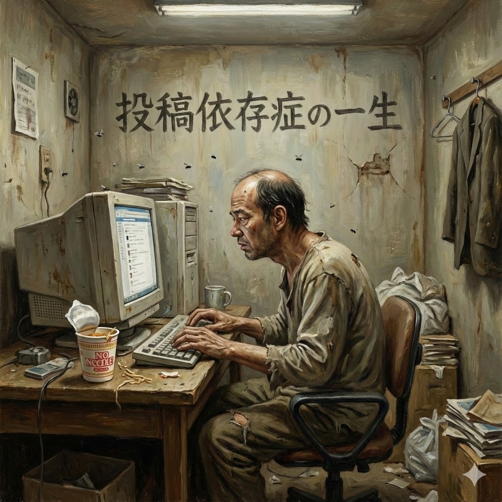 投稿依存症の一生