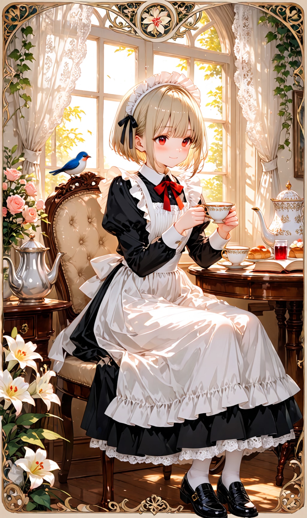 afternoon tea break