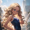 スク水の眼鏡っ娘 3枚目