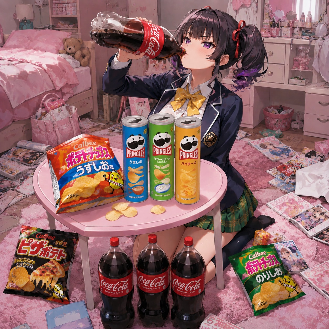 藤俵瑛子ちゃん🩷好物ドカ食い😍