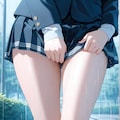 雨の中の女の子 12枚目