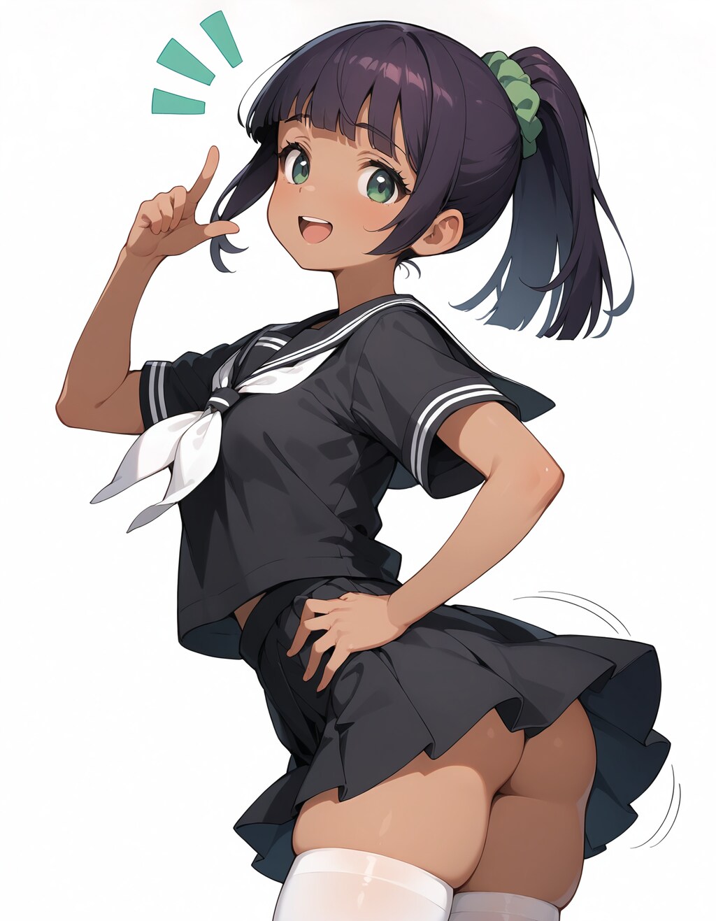 おしりフリフリ