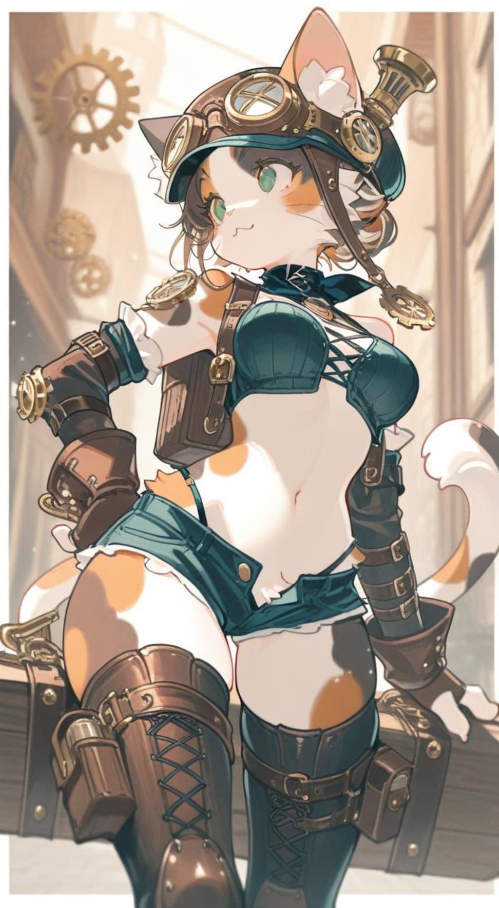 スチームパンクだニャ