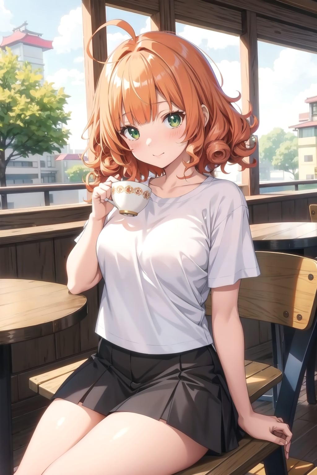 お茶、しよっか？