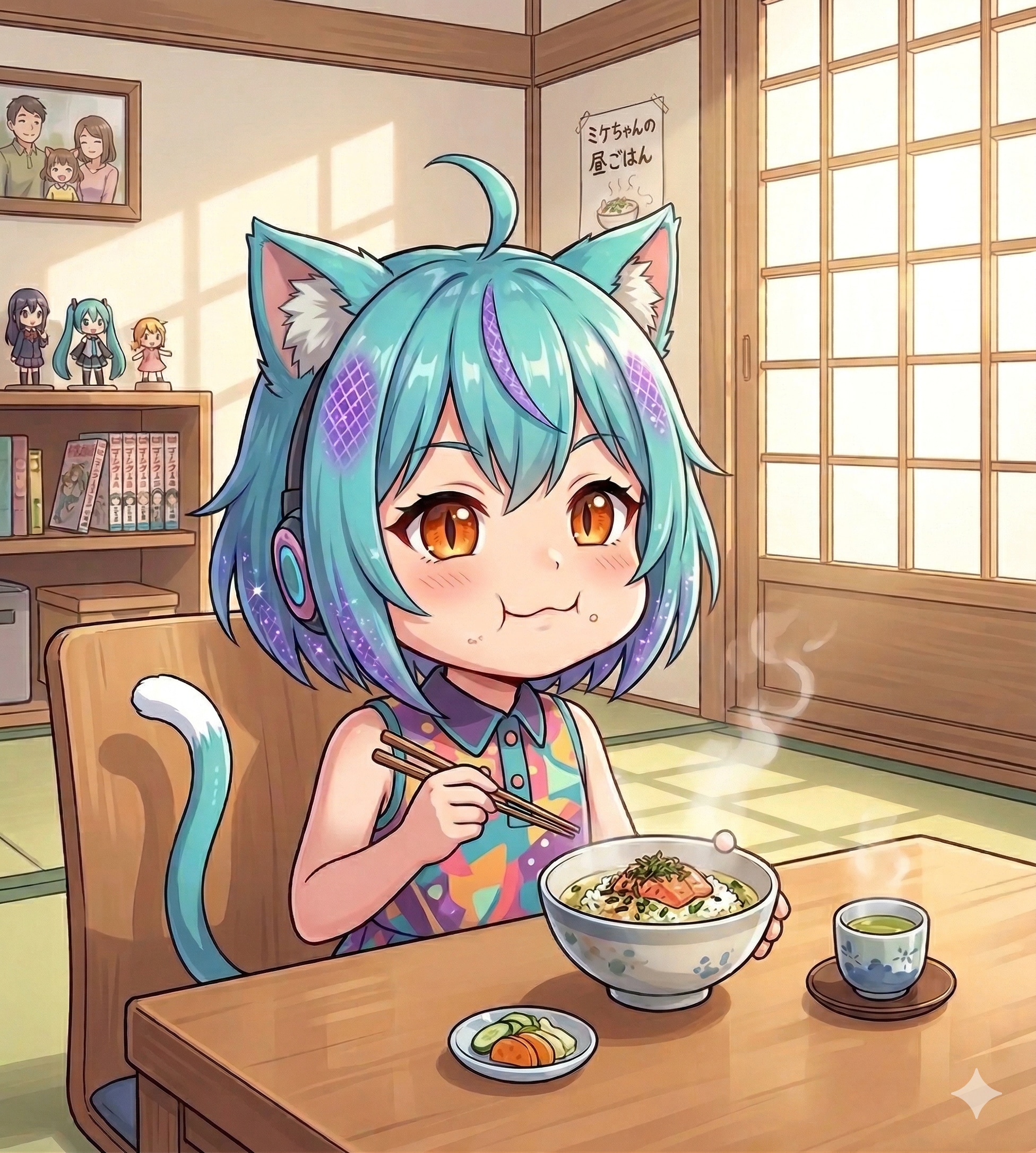 今日のお昼はお茶漬けです | の人気AIイラスト・グラビア