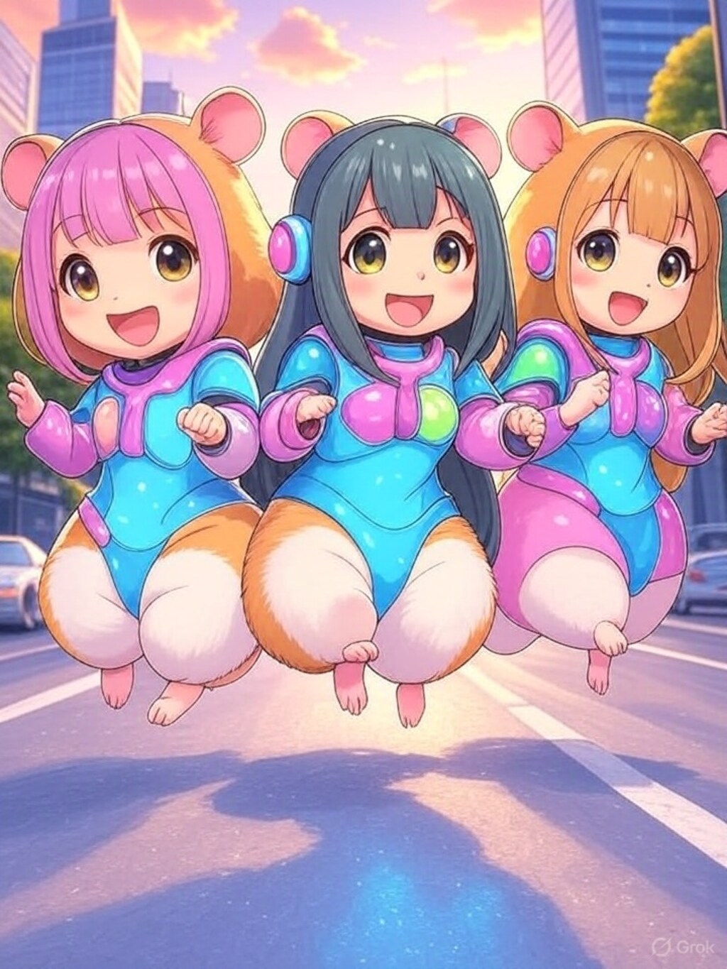 ハムスター娘がぼくらの街を侵略してきたこわいい