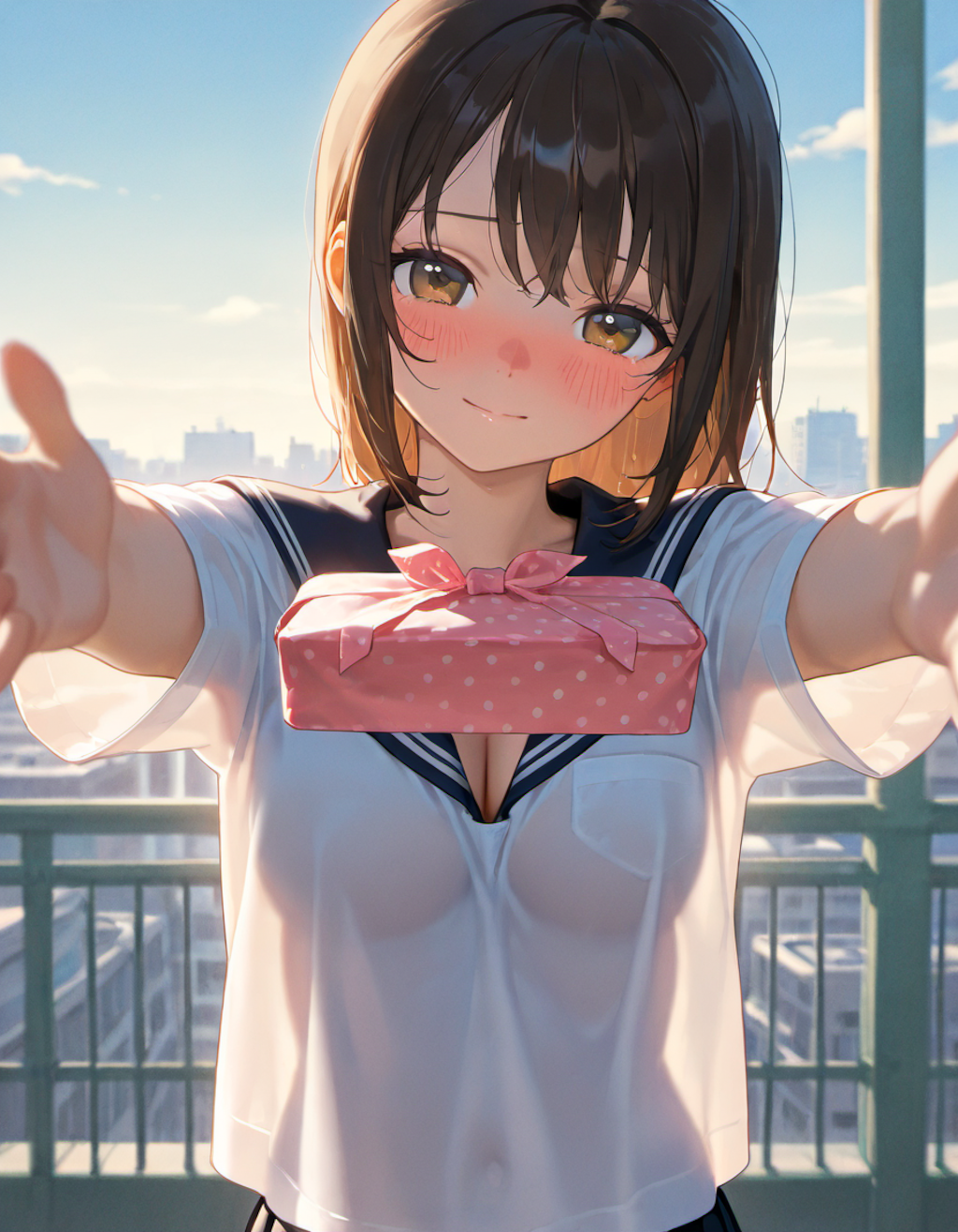 屋上にて　青春のプレゼント