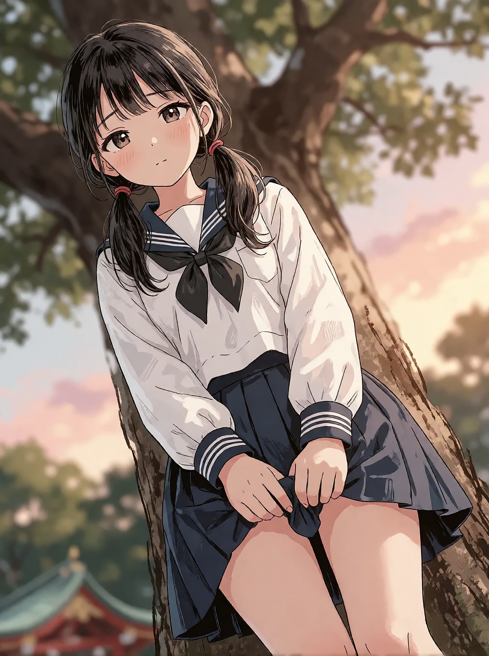 パンツは見せない！？