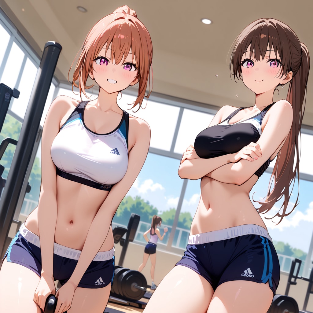 フイットネス系姉妹