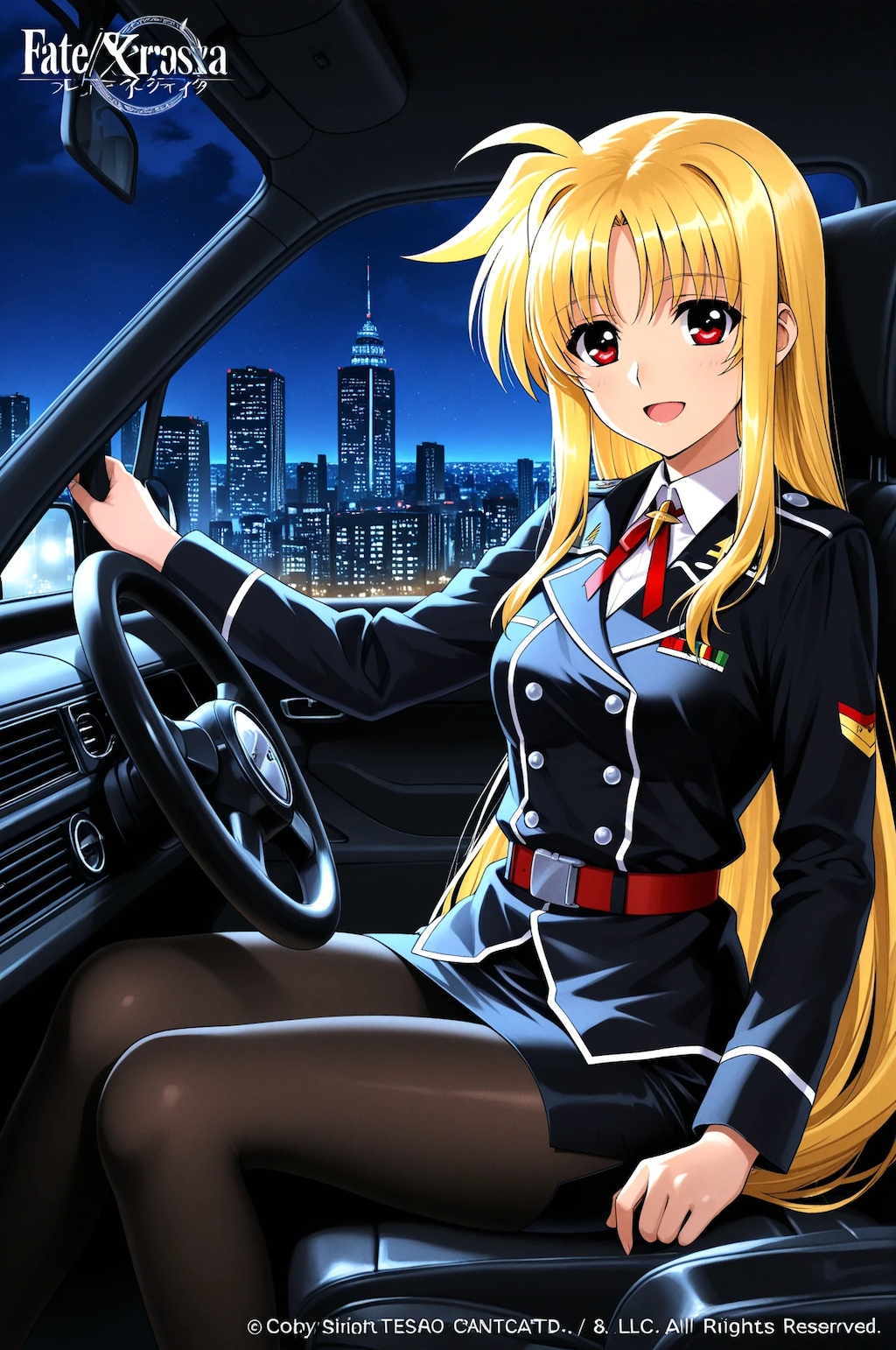 フェイト➡　夜のお出かけ