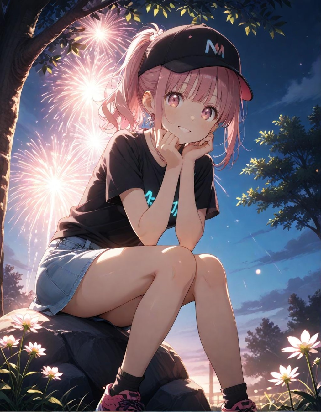 夏祭りコーデ