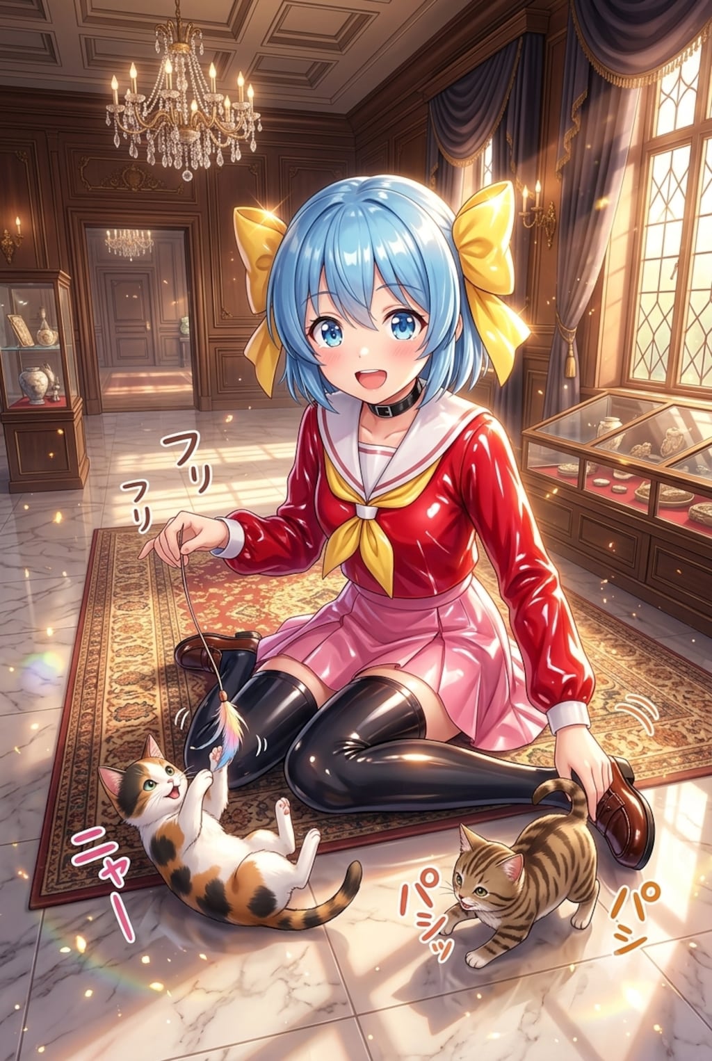 ハヤテのごとく　綾崎ハヤテ　猫