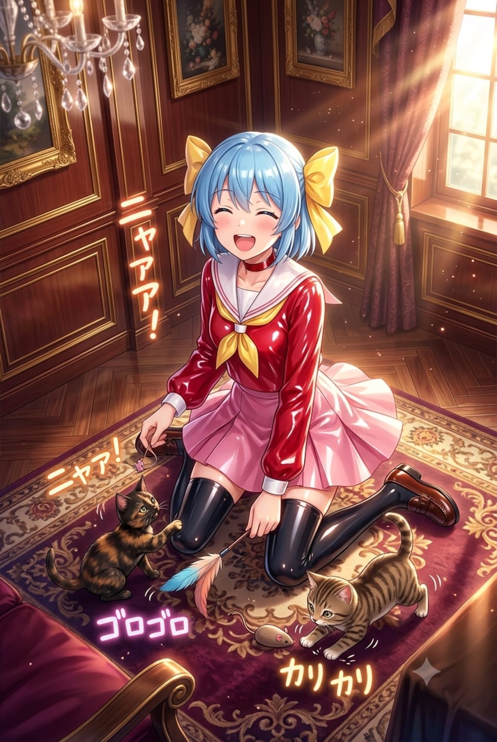 ハヤテのごとく　綾崎ハヤテ　猫
