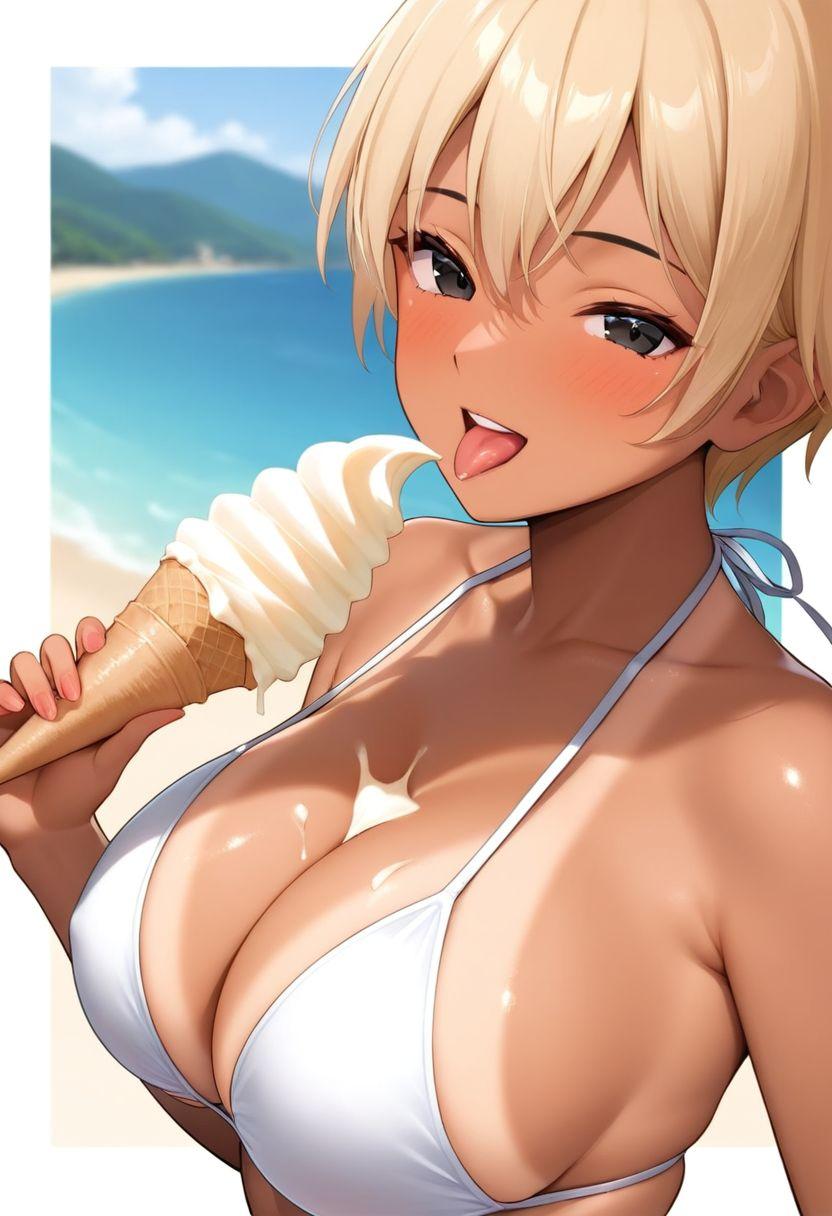 アイスペロペロ